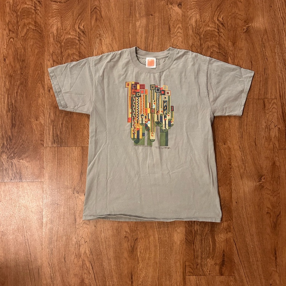 Frank Lloyd Wright Sage Green 🌵 T-Shirt